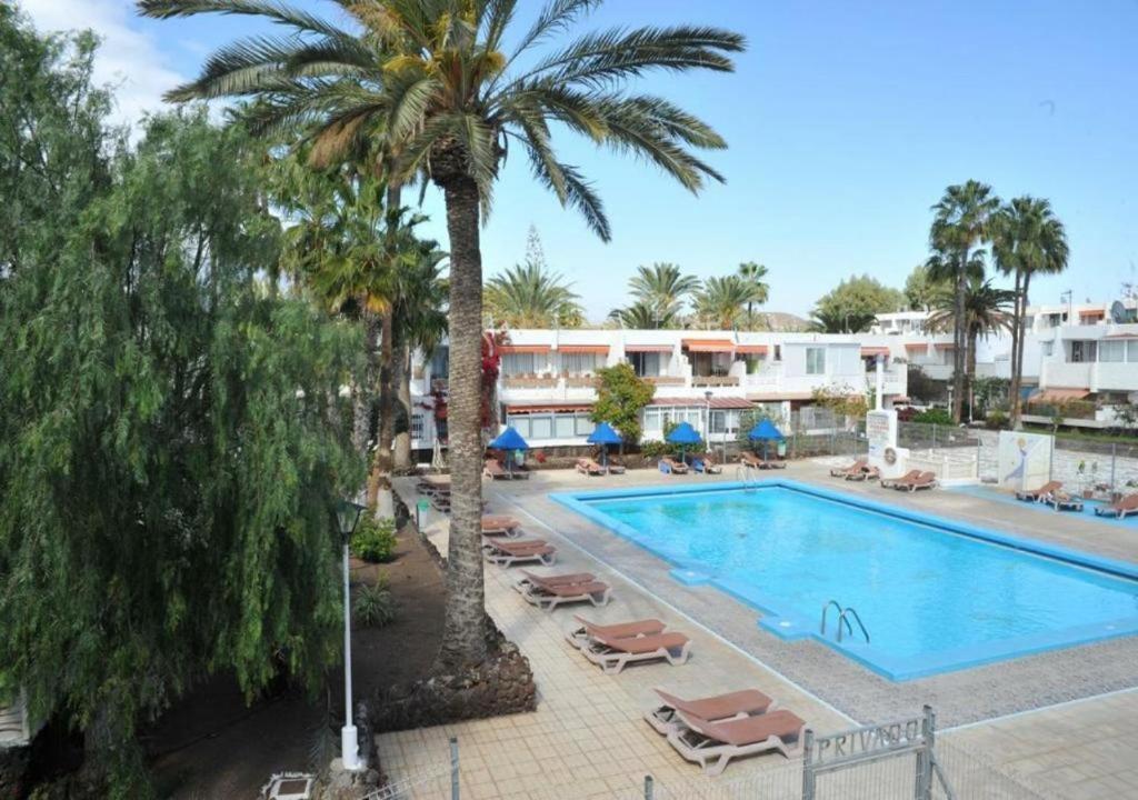 Studio-Appartement El Chaparral Con Hermosa Vista Y Piscina Arona  Exterior foto